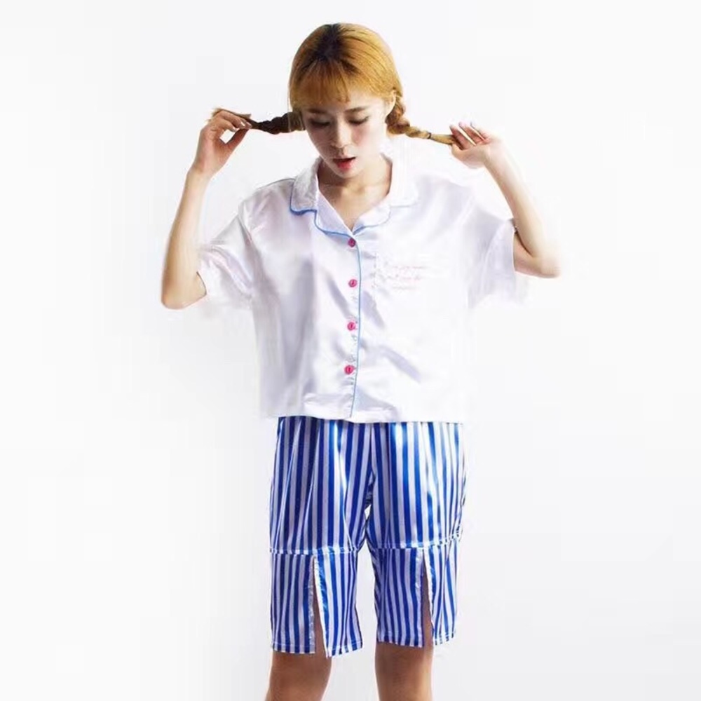 Blue sleepwear suit final sale‼️